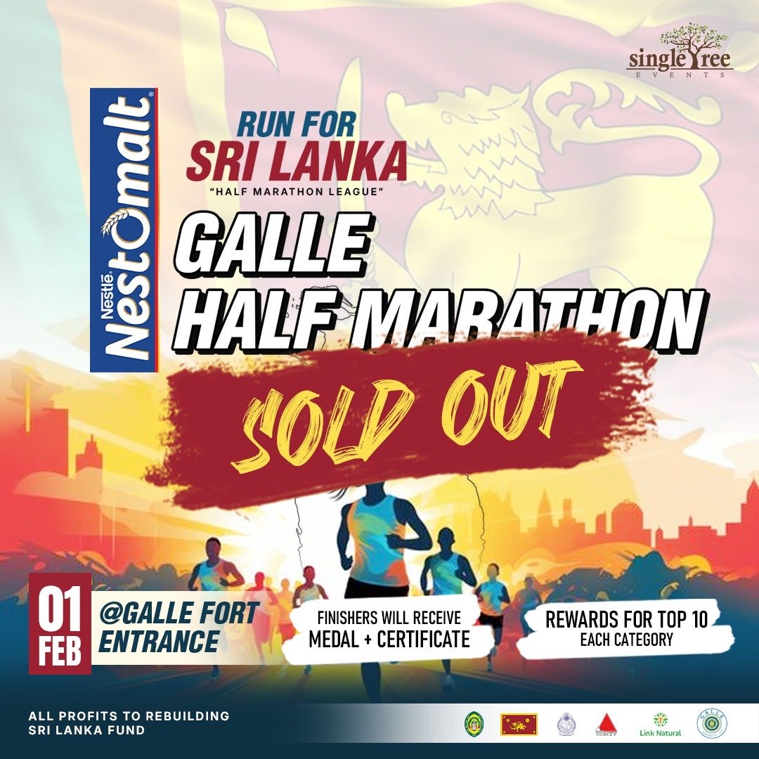 NESTOMALT RUN FOR SRI LANKA – GALLE HALF MARATHON