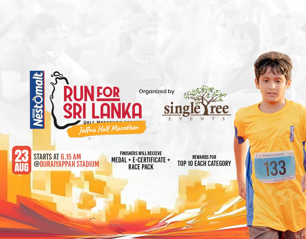 NESTOMALT RUN FOR SRI LANKA – JAFFNA HALF MARATHON