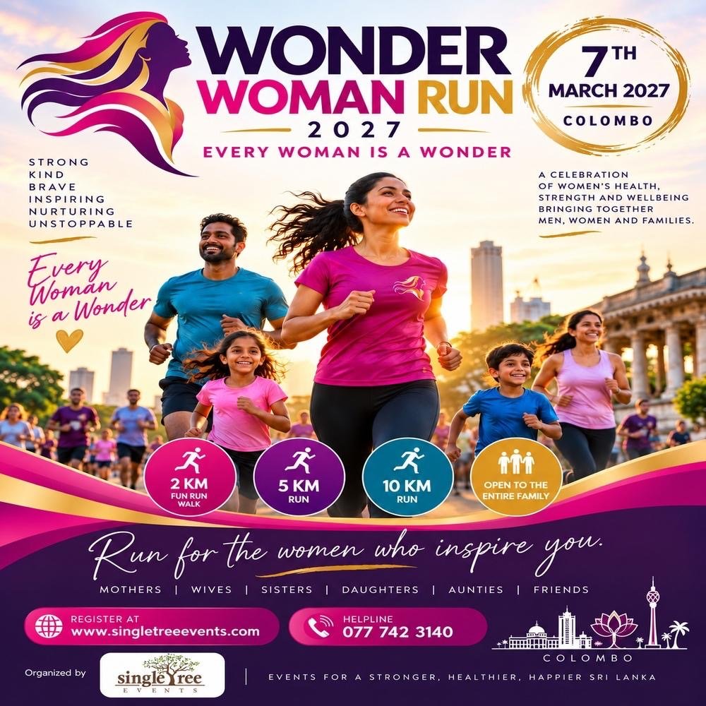 The Wonder Woman Run – Colombo 2027